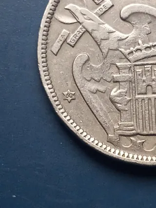 50 Pesetas 1957 *60 "Dos Plumas"