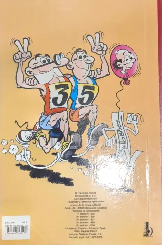Cómic tebeo Mortadelo y Filemon Volumen 1