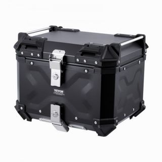 Baúl Moto Negro Vevor 45L