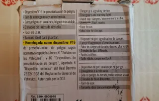 Baliza LED V16 (sin geolocalización)