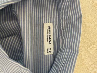 Cazadora Camisa Pull & Bear Rayas Azules