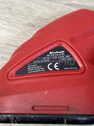 Tijeras inalámbricas Einhell GC-CG 3.6/70 Li WT