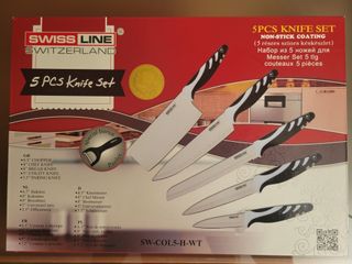 Juego 5 Cuchillos Swiss Line Switzerland