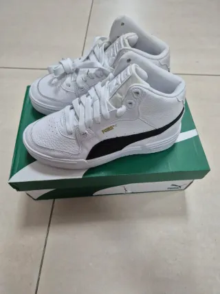 Puma CA Pro Mid Blancas