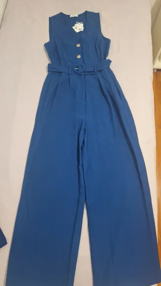 Mono azul sin mangas talla 34