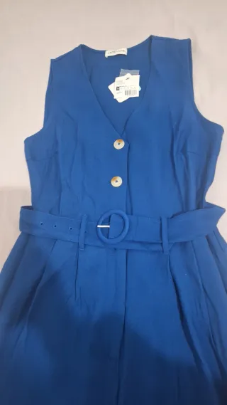 Mono azul sin mangas talla 34