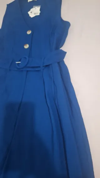 Mono azul sin mangas talla 34