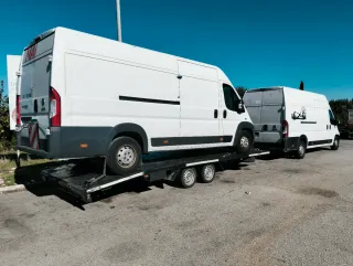 Transporte de coches furgonetas,