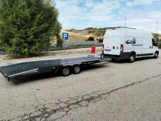 Transporte de coches furgonetas,