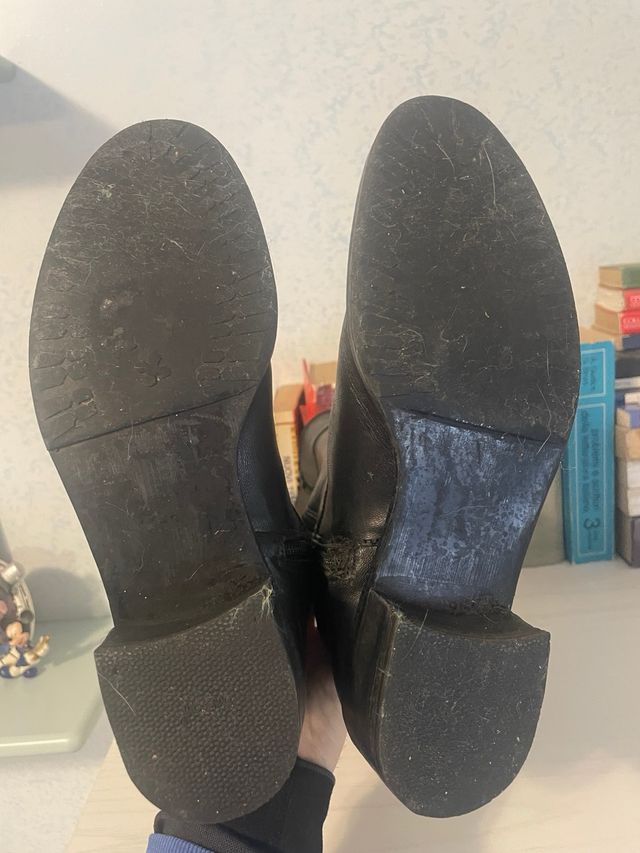 Stivali donna pelle neri n.38