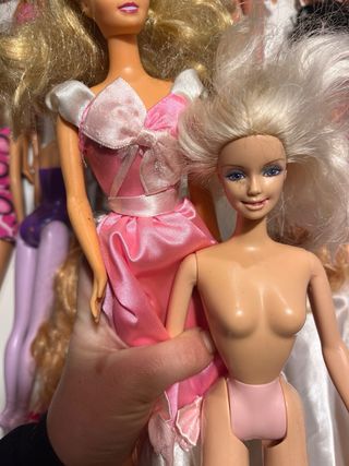 Lotto 15 bambole assortite