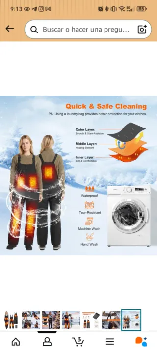 Pantalones de esquí softshell para mujer XL