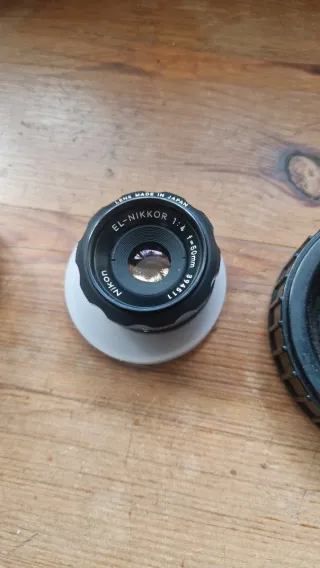 Objetivo Nikon EL-NIKKOR 1:4 f=50mm