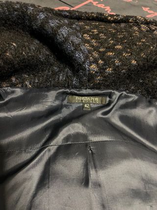 Cappotto Patrizia pepe fantasia geometrica