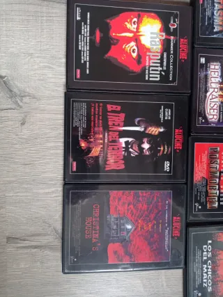 Lote 12 Películas Terror DVD (Español)