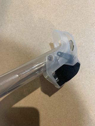 Tubo Snorkel Cressi Seal Dry Transparente