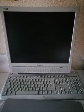 Pantalla Philips 170B y Teclado Gris