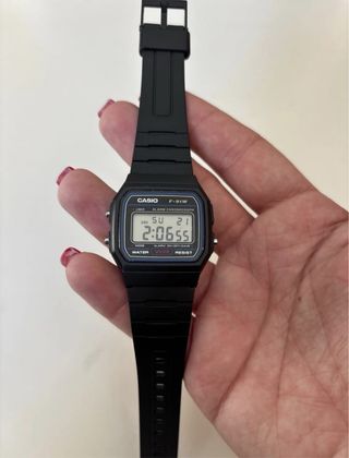 Reloj Casio F-91W Negro