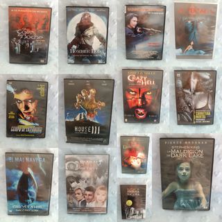 Lote 12 Películas de Terror en DVD