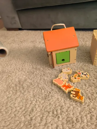 Conjunto Juguetes Madera