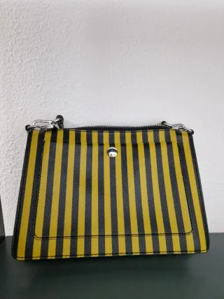 Bolso Bimba y Lola Rayas Amarillo y Negro