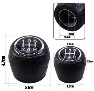 Pomo palanca cambios Fiat 5 velocidades