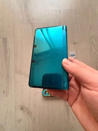 Nintendo 3DS Azul Celeste + mario kart
