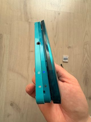 Nintendo 3DS Azul Celeste + mario kart