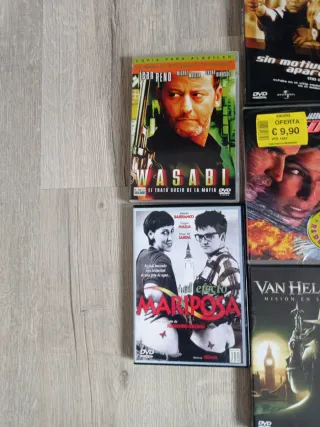 Lote 15 Películas DVD (Fantasía, Terror, Thriller)