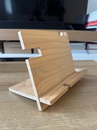 Organizador de madera natural