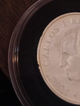 2000 Pesetas 1995 Plata Consejo Europa 18gr