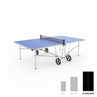 Mesa ping pong exterior plegable tablero 4 mm Pongori PPT