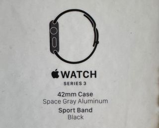 Apple Watch S3 42mm Space Gray