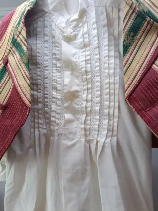 Traje regional saraguell 8-10 años