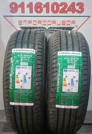 14UD 215 65 16 H ROADCRUZA RUEDA NUEVA YA MONTADA