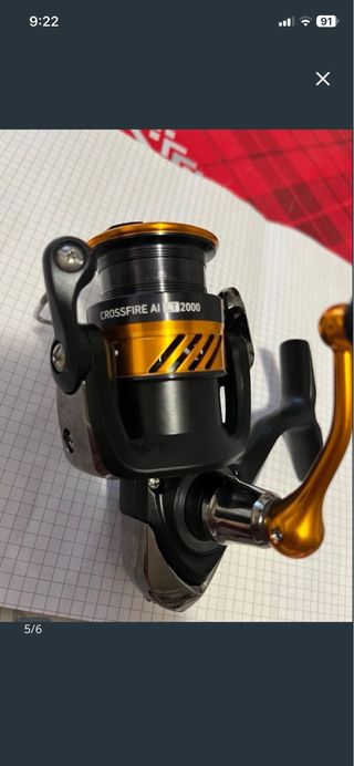 Carrete pesca Daiwa Crossfire