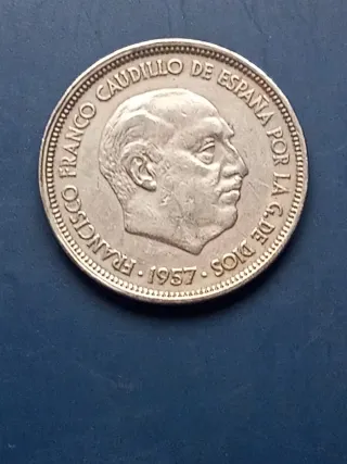 50 Pesetas 1957 BA