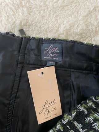 Falda shorts tweed Captain Tortuge