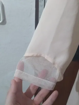 Vestido largo rosa palo