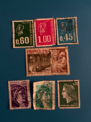 Lote de sellos de España y extranjeros