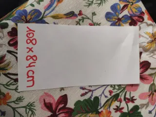 Retal de tela floral