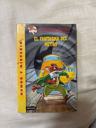 El fantasma del metro: Geronimo Stilton 12 (Spa...