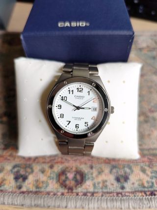 Casio Lineage 164-7A Titanium (raro)