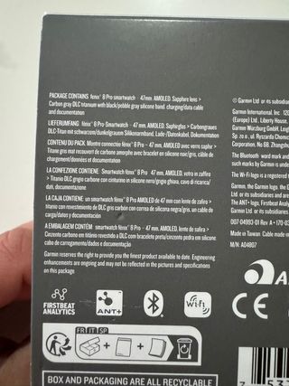 Garmin Fenix 8 Pro 47mm nuevo a estrenar