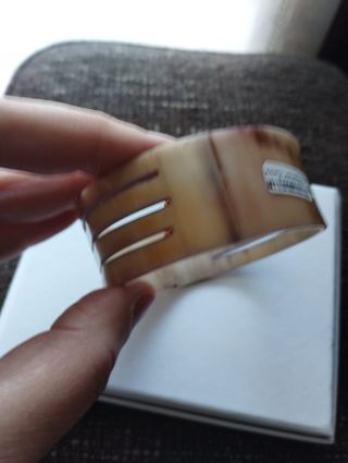 Bracciale corno artigianato Madagascar