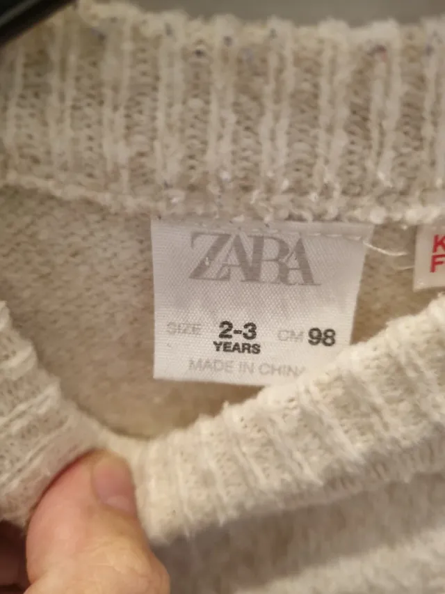 Jersey Zara Erizo T. 2-3 años