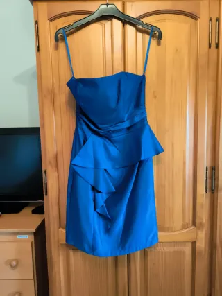 Vestido de fiesta azul