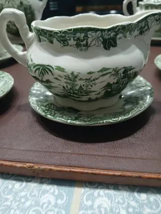 Juego de café La Cartuja de Sevilla