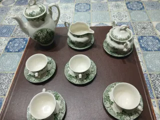 Juego de café La Cartuja de Sevilla