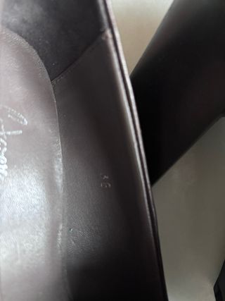 Mocasines Castañer tacón marrón